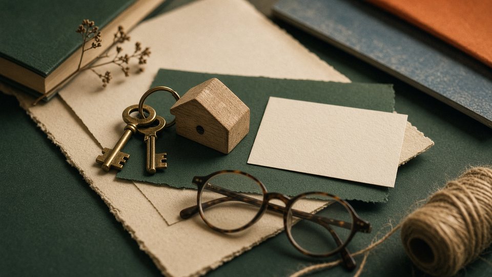 AI-generated illustrative shared-living scene